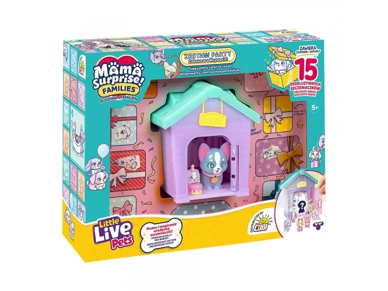 COBI Little Live Pets MS familiesett til fest 26702