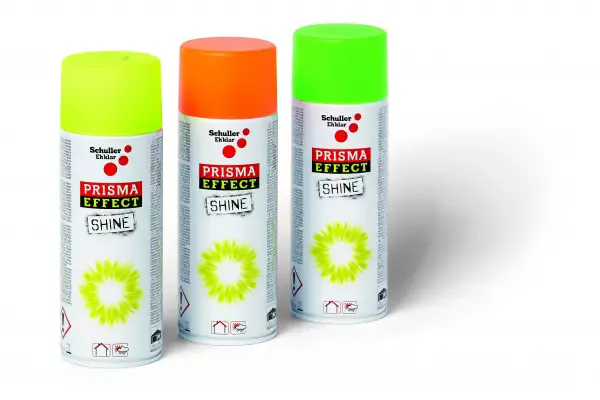 Schuller spraymaling Prisma Effect Shine green
