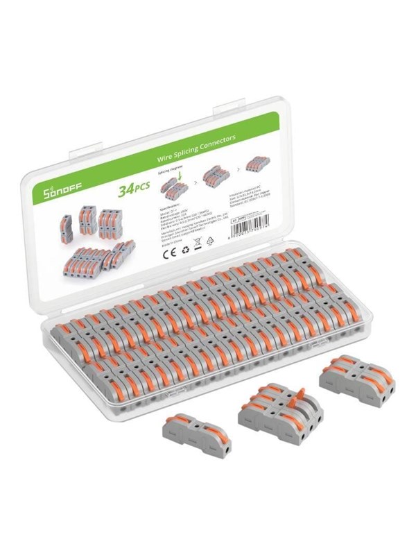 Sonoff Wire Splicing Connector pack (34 pcs)