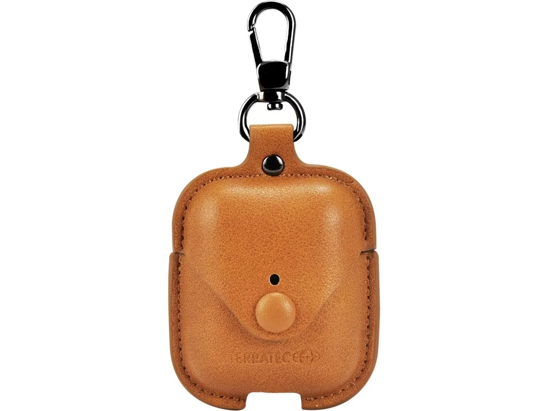 Terratec Air Box, Etui, Ekte lær, Polykarbonat, 8 g, Brun