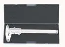 Geko skyvelære 200 mm dobbel kjeve + plastboks (G01478)