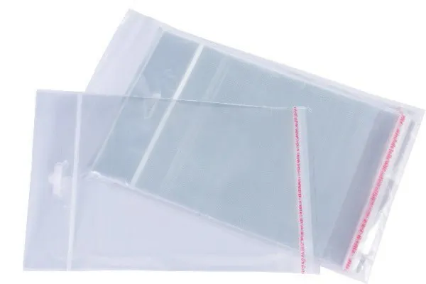 Cellofanpose m. header 140x140 mm 100 stk
