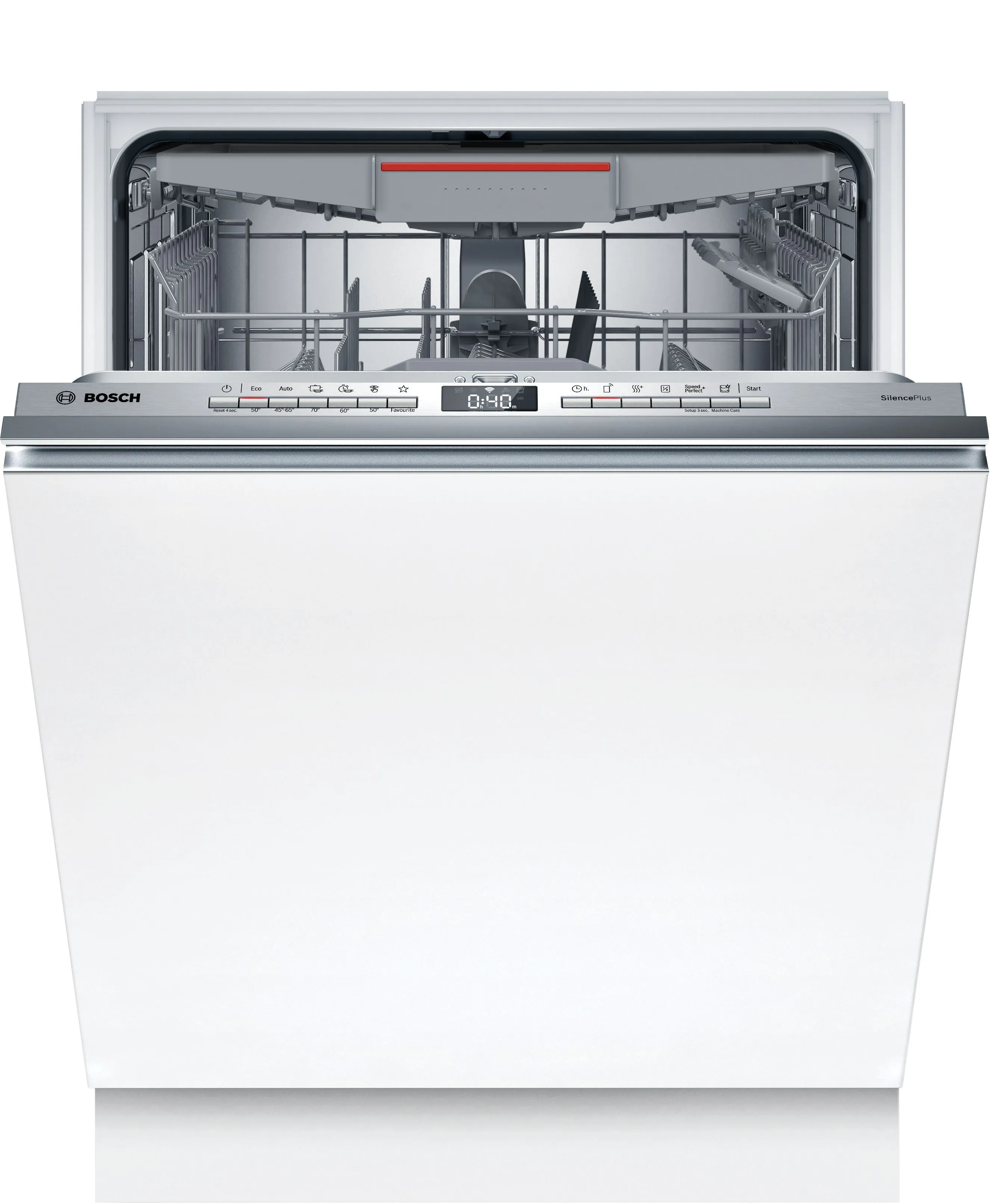 Bosch Serie 4 SMV4ECX28E, Fullstendig innebygget, Full størrelse (60 cm), Rustfritt stål, Knapper, 1,75 m, 1,65 m