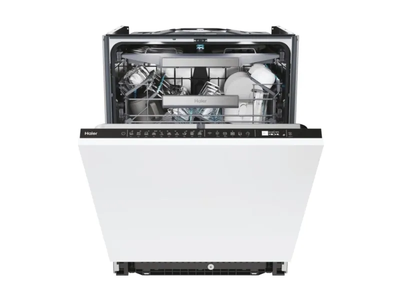 Haier XI 4A4M4PB, Fullstendig innebygget, Full størrelse (60 cm), Svart, Berøringskontroll, 3 kurver, Skuff