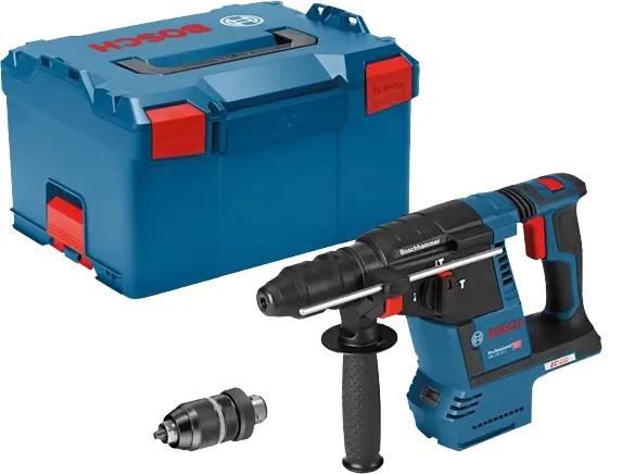 Bosch GBH 18V-26F PROFESSIONAL, SDS Plus, Svart, Blå, Rød, Børsteløs motor, 2,6 cm, 980 RPM, 2,6 J - SOLO