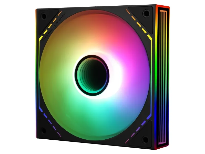 Thermalright TL-M12-S PWM ARGB Black (120 mm) (svart) vifte