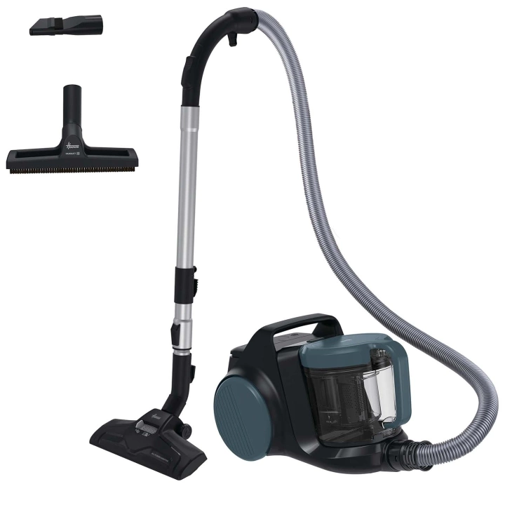 Hoover HP210H 011, 800 W, Sylindervakuum, Tørr, Uten pose, 2,5 l, EPA