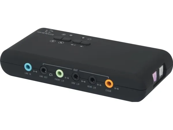 Renkforce RF-4355800, 7.1 kanaler, USB