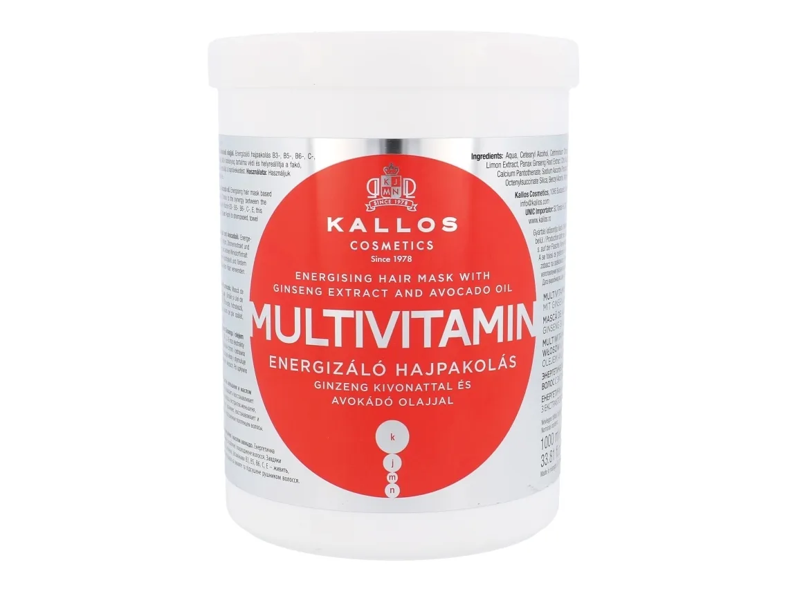 Kallos Multivitamin Energising Hair Mask 1000 ml