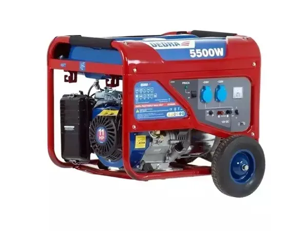 DEDRA DEGB6500K, 5000 W, 230 V, 25 l, Bensin, Manuell, 50000 Hz