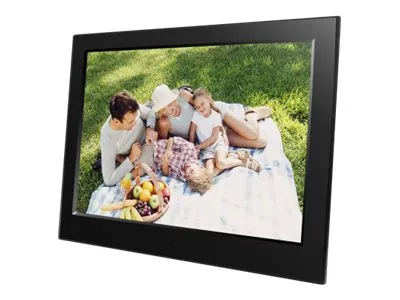 Braun DigiFrame 10 Slim - Digital fotoramme - 10.1 - 1024 x 600 - 1080p - svart