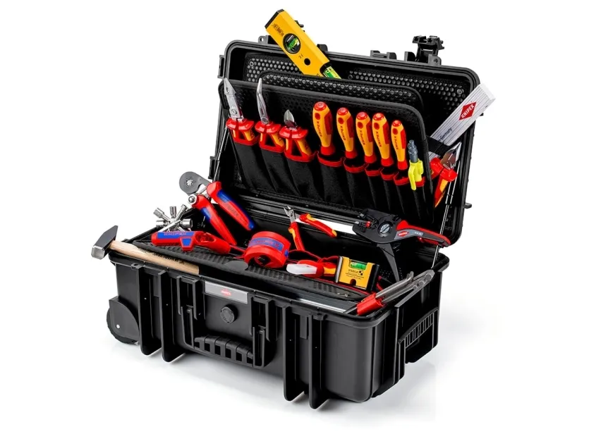 Knipex 00 21 33 E, Rød, Gult, 550 mm, 223 mm, 344 mm, 10,1 kg, 22 verktøy