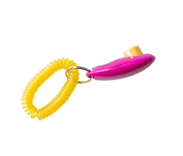 Clicker med spiralarmbånd