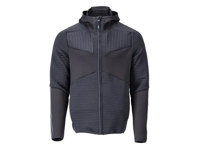MASCOT® WORKWEAR MASCOT® CUSTOMIZED Fleece hættetrøje med lynlås model 22603-681, farve mørk marine 2XL