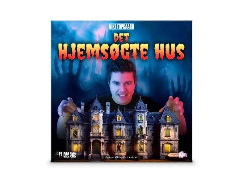 GAMES4U Niki Topgaard - Det hjemsøkte huset brettspill