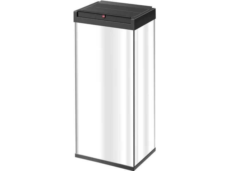 Hailo avfallsbeholder Big-Box Swing XL, 52 L, stor avfallsboks i rustfritt stål, rustfritt stål og plast, automatisk - 1 stk (0860-211)