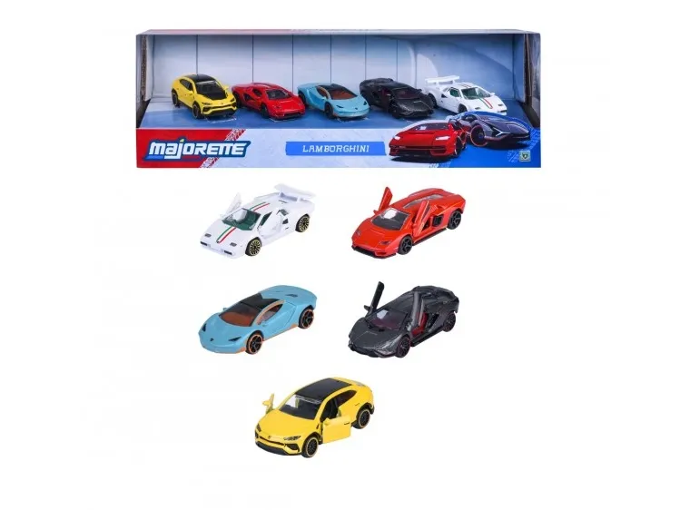 Simba Majorette Lamborghini 5-pak kjøretøy 210-5001