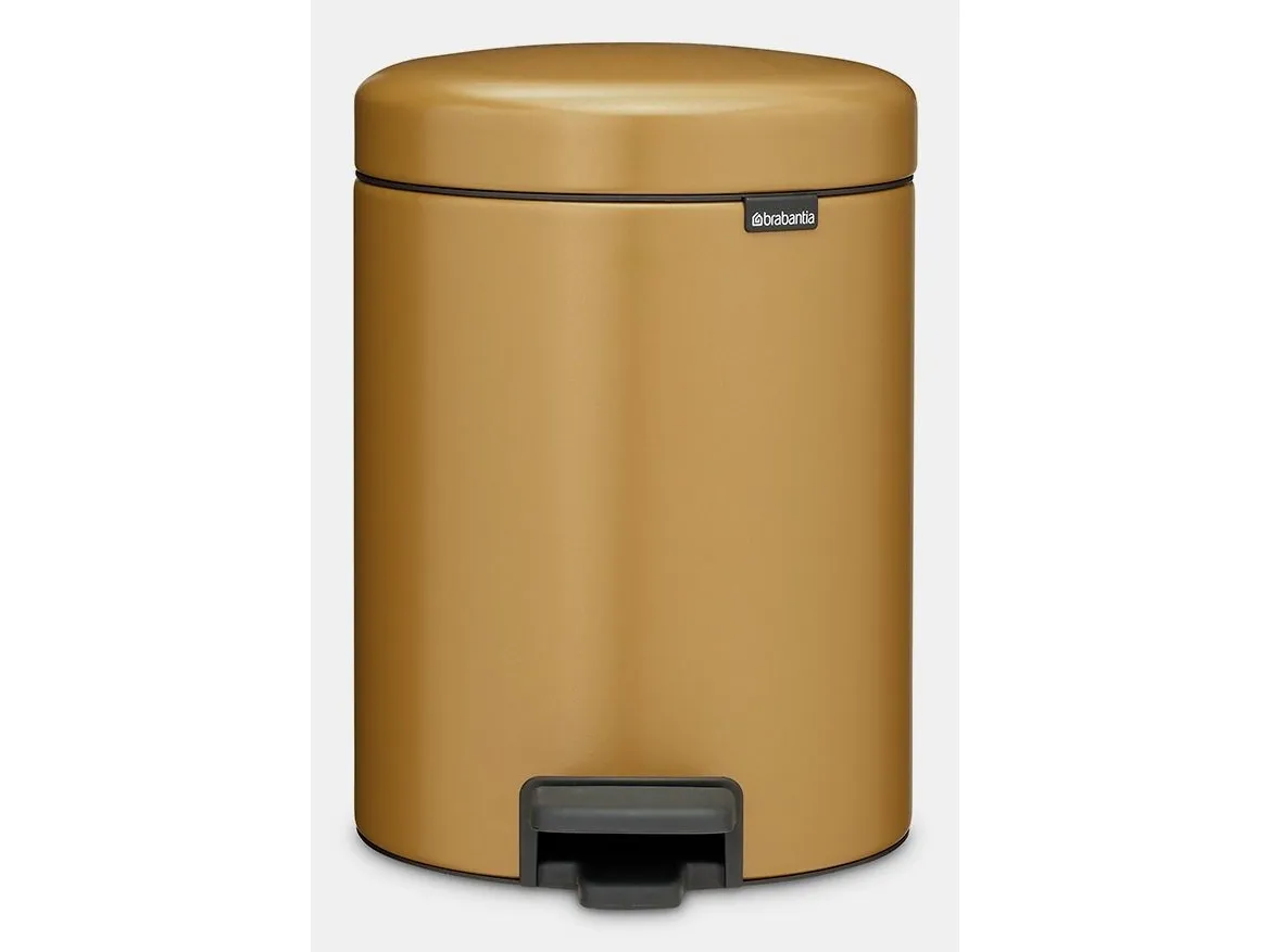 Brabantia NewIcon, 5 l, Rund, Stål, Gull, Belgia, 20,5 cm