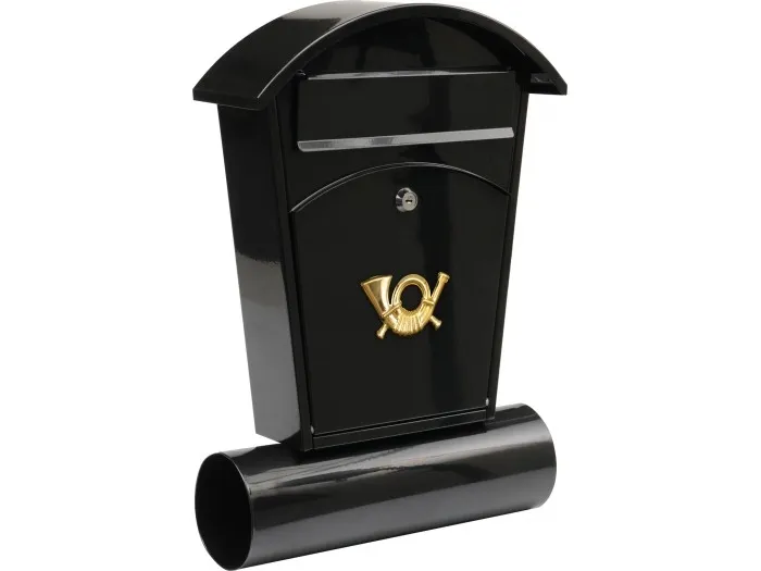 VOREL LETTERBOX 480x280x80mm SORT