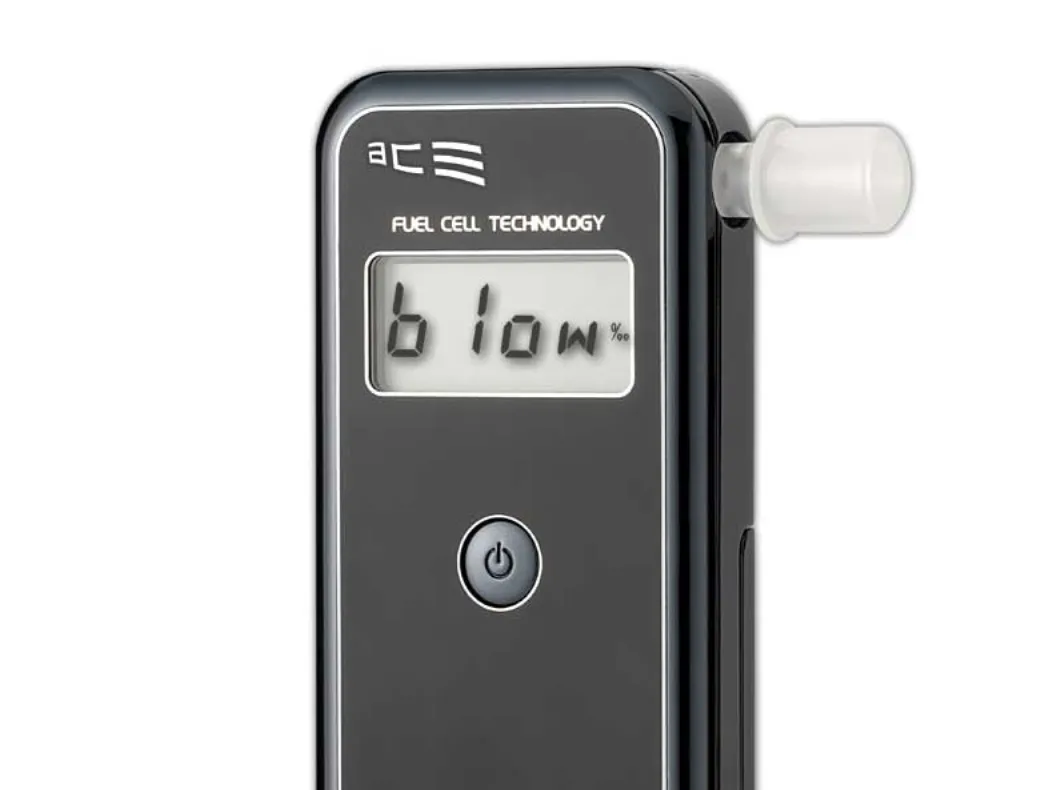 ACE Alcoscan II Basic, LCD, Alkaline, 1,5 V, AAA, 50 mm, 106 mm
