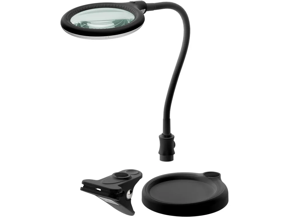 Goobay 64990, 1,75x, Glass, 10 cm, LED, 6500 K, 480 lm