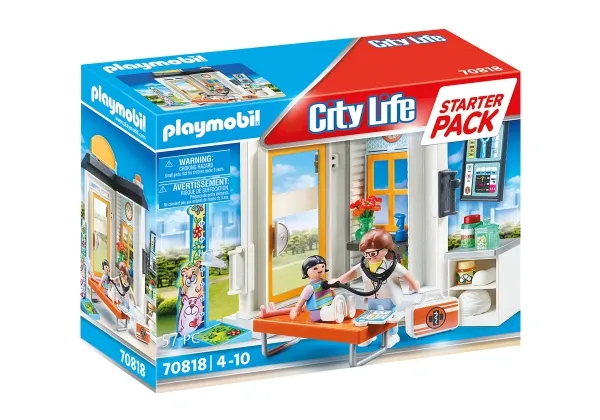 Playmobil City Life 70818, Sykehus, 4 år, Flerfarget, Plast