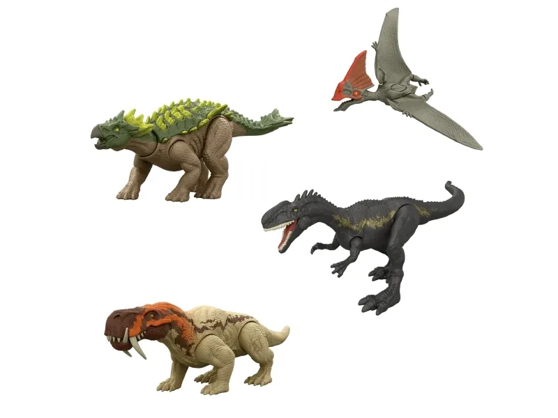 Jurassic World STRIKE ATTACK-serien, 4 år, Ulike farger, Plast
