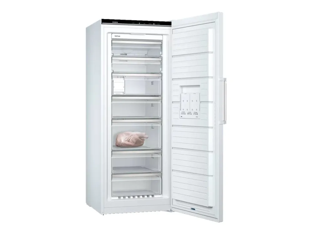 Siemens iQ500 GS54NAWCV - Fryser - stående - bredde: 70 cm - dybde: 78 cm - høyde: 176 cm - 328 liter - Klasse C - hvit