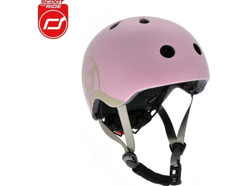 ScootAndRide hjelm for barn 1-5 år Rose XXS-S (96323)