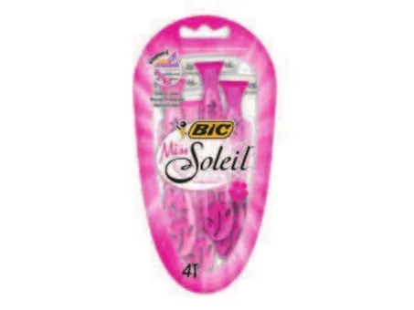 BIC Miss Soleil Razor Blister 4&