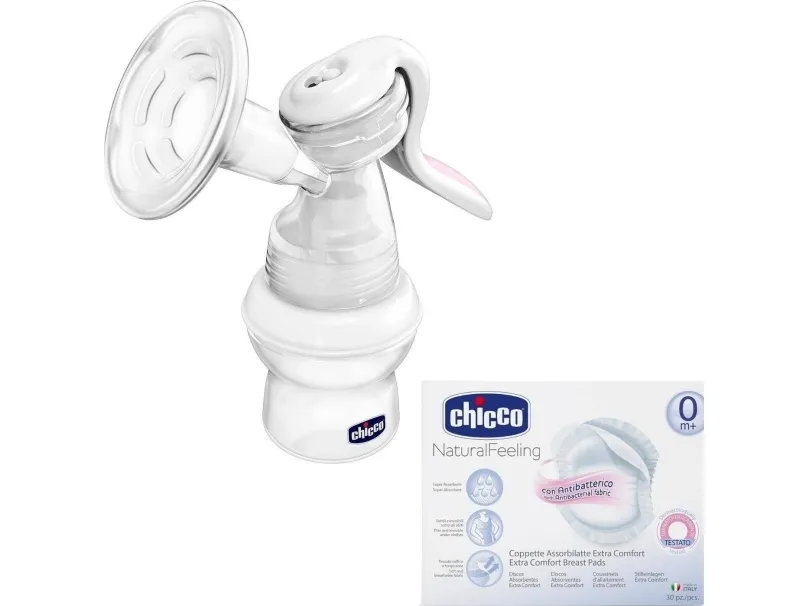 Chicco NaturalFeeling+ ammeinnlegg 60 stk