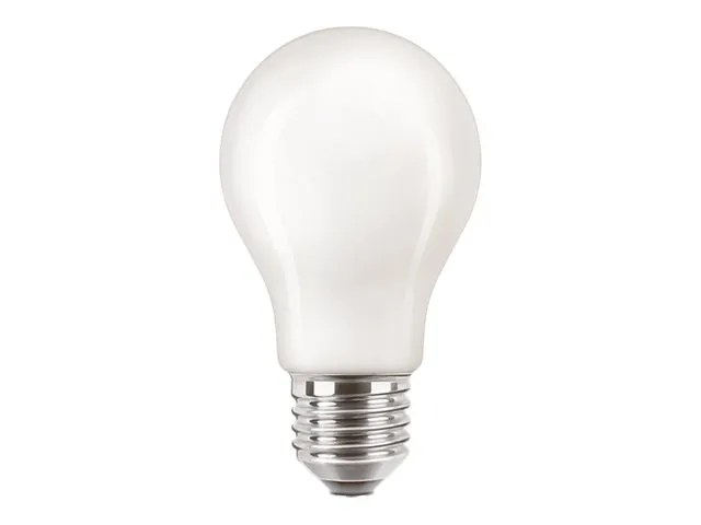Philips CorePro - LED-filamentlyspære - form: A60 - mattslipt finish - E27 - 10.5 W (ekvivalent 100 W) - klasse D - varmt hvitt lys - 2700 K - atlask