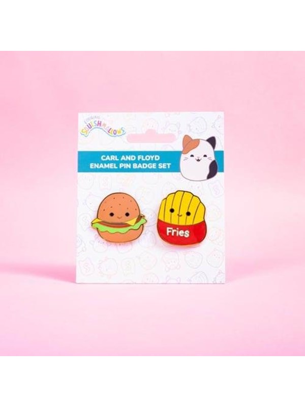 Squishmallows - Carl & Floyd (2-Pack) - Pin/Merke