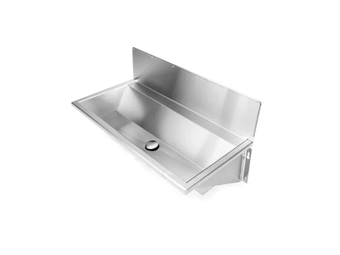 Vaskerende i rustfrit stål 2400mm