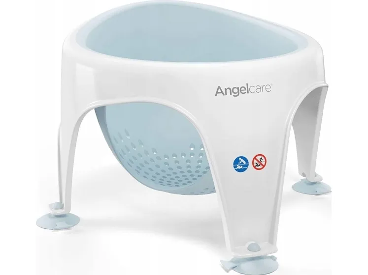 Angelcare bade stol blå