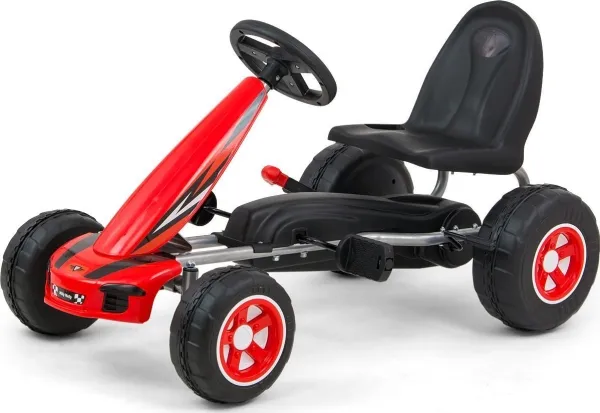 Minamas kartingas Viper rød pedal go-kart Milly Mally