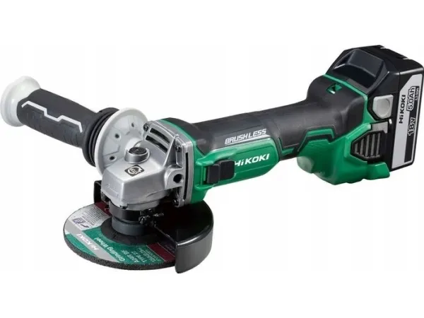 HIKOKI VINKELSLIPER 18V 125mm 2x5,0Ah BØRSTELØS REG. G18DBBVL WQZ