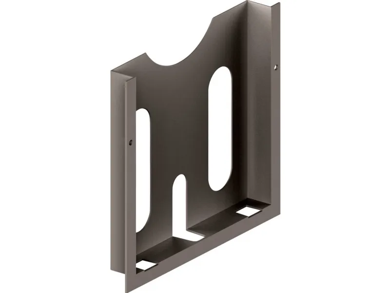 Elmeko ST-A4 kabeldiagramlomme med skrue plast lysgrå (L x B x H) 30 x 230 x 220 mm 1 stk