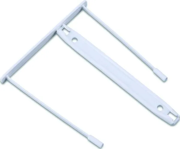 Kontorprodukter KONTORPRODUKTER arkivklemmer, 50 stk., hvit