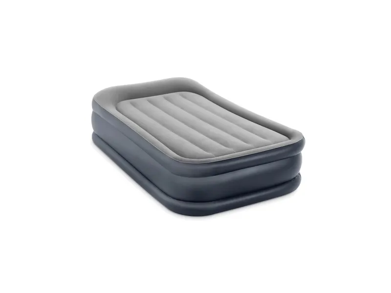Intex DuraBeam+ Deluxe Pillow Rest Raised, Enkel madrass, Rektangel, Innebygd luftpumpe