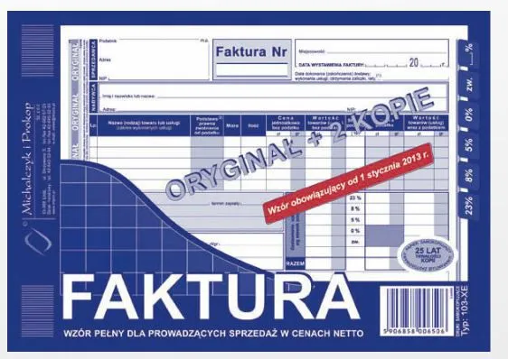 MVA-faktura A5 103-XE full