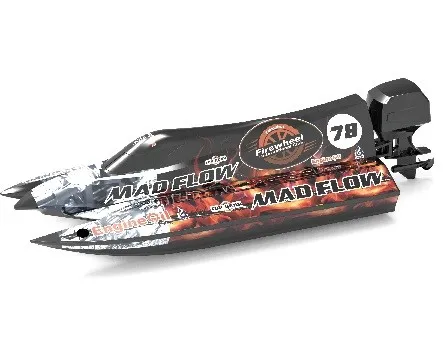 Mad Flow V3 Brushless Fjernstyret speedbåd (inkl. batteri+oplader)