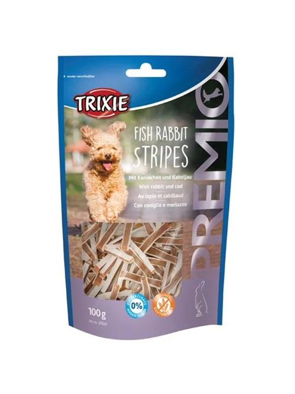 Trixie PREMIO Fish Rabbit stripes 100 g