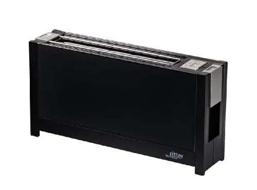 Ritter Volcano 5, 2 skiver, Svart, 950 W, 220 - 240 V, 385 mm, 90 mm