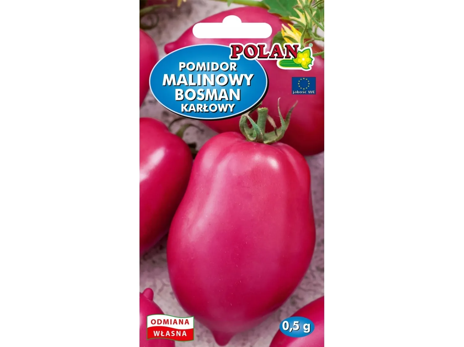 Polan PLATINET tomatfrø bringebær BOSMAN TOMATO SEEDS 0,5 g