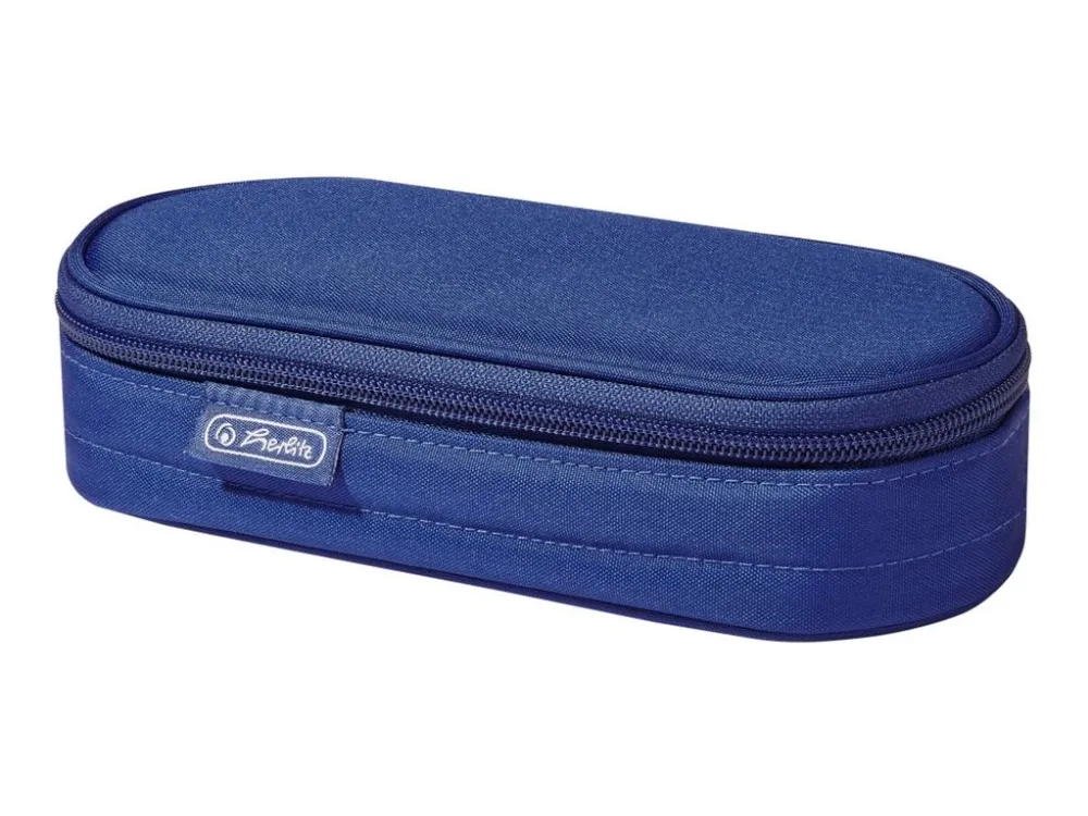 Herlitz Lazy - Penalhus - polyester - blå