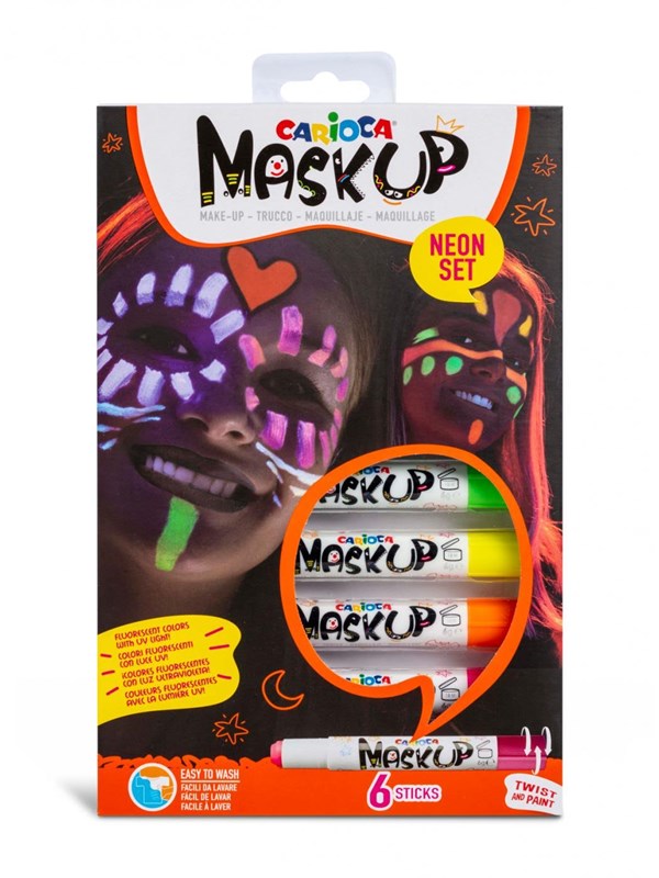 Carioca MASKUP face color. 6 pcs.