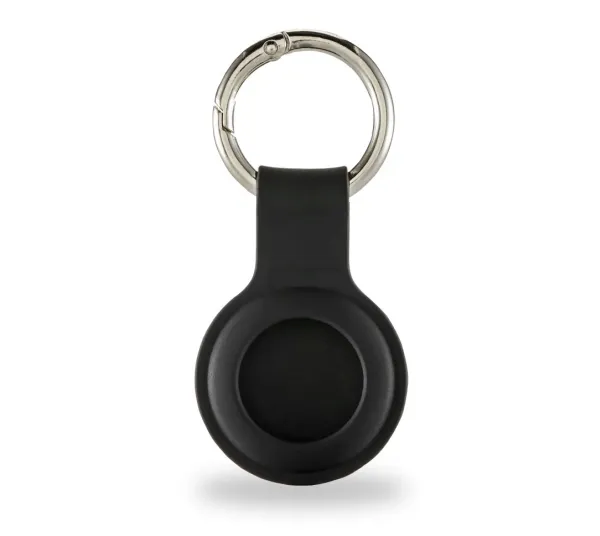 Hama 00215626, Etui, Svart, Silikon, Slagbestandig, Ripebestandig, Apple AirTag, 34 g