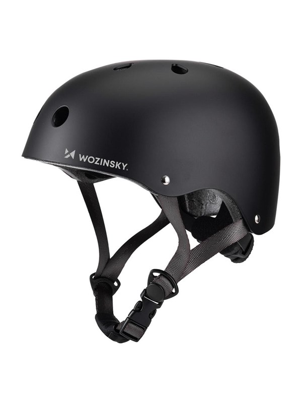 Wozinsky BMX Bicycle Helmet/Scooter Light 48-52 cm - Black