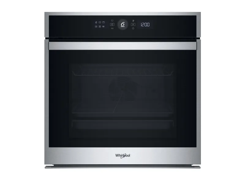Whirlpool WOI4S8PPM1SX, Medium, Elektrisk ovn, 73 l, 73 l, Pyrolytisk, Innebygget